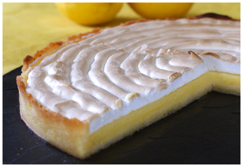 Tarte au citron meringuée