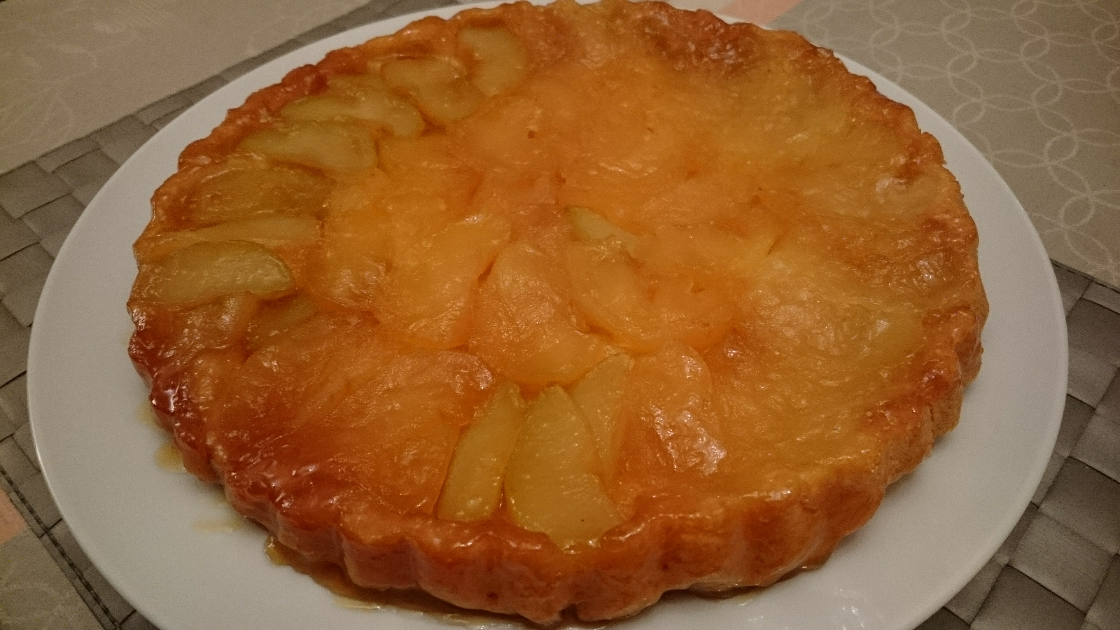 Tarte tatin aux pommes